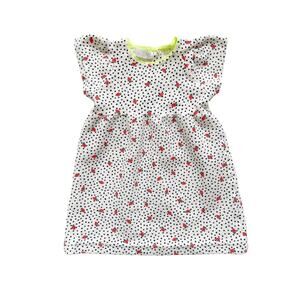 Zara Strawberry Polka Dot Dress Size 2-3y
